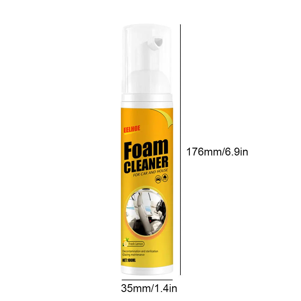 30-300Ml Foam Cleaner Spray Multi-Purpose Anti-Aging Cleaner Tools Car Interior Home Cleaning Foam for Car Interior Leather