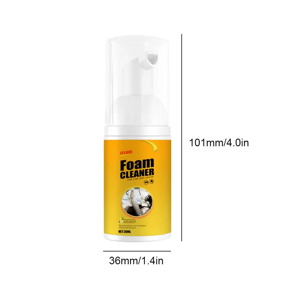 30-300Ml Foam Cleaner Spray Multi-Purpose Anti-Aging Cleaner Tools Car Interior Home Cleaning Foam for Car Interior Leather