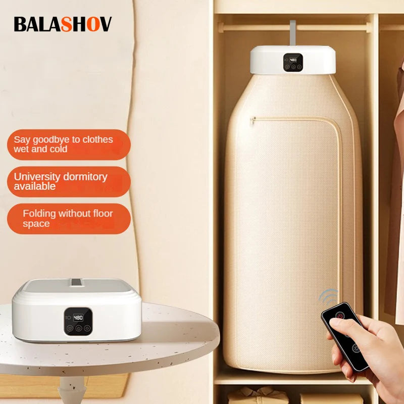 Remote Control Multifunctional Dryer Electric Clothes Home Cabinet Floor Machine Laundry Dryers Warm Air Dryer with Timing Home