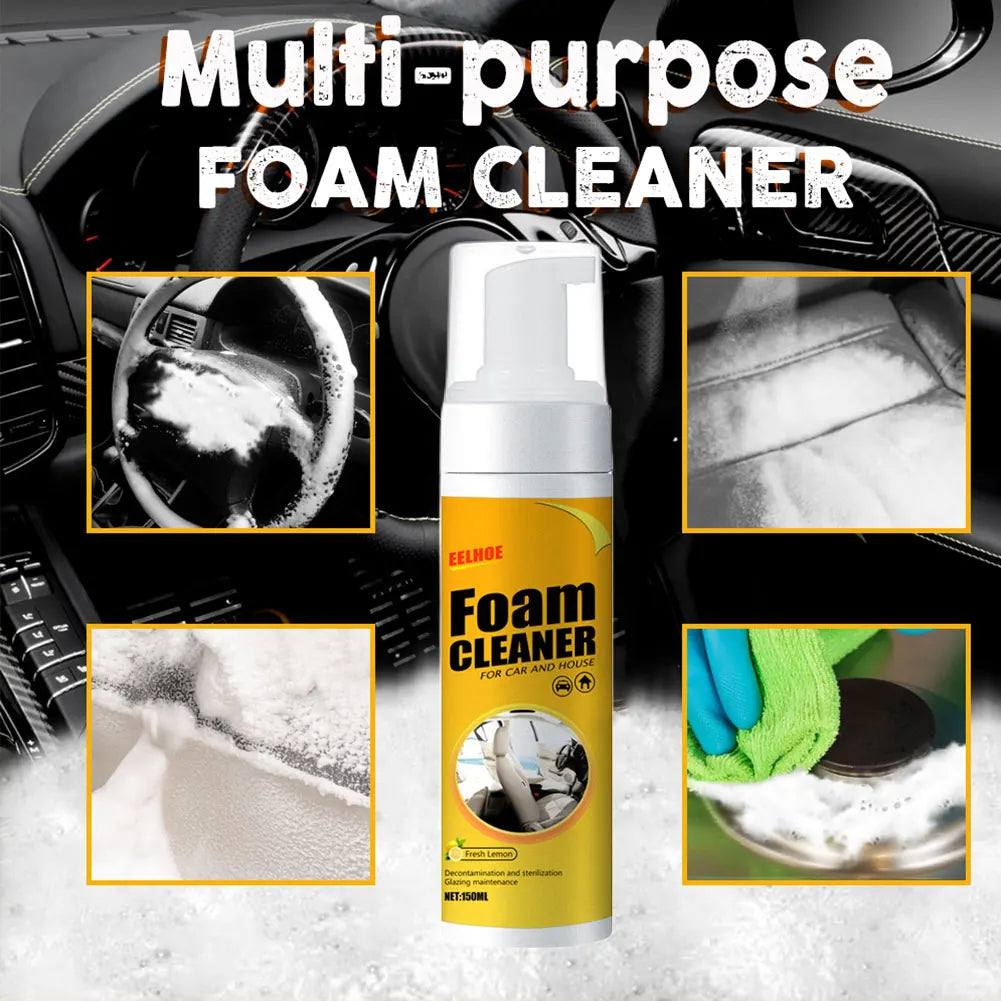 30-300Ml Foam Cleaner Spray Multi-Purpose Anti-Aging Cleaner Tools Car Interior Home Cleaning Foam for Car Interior Leather